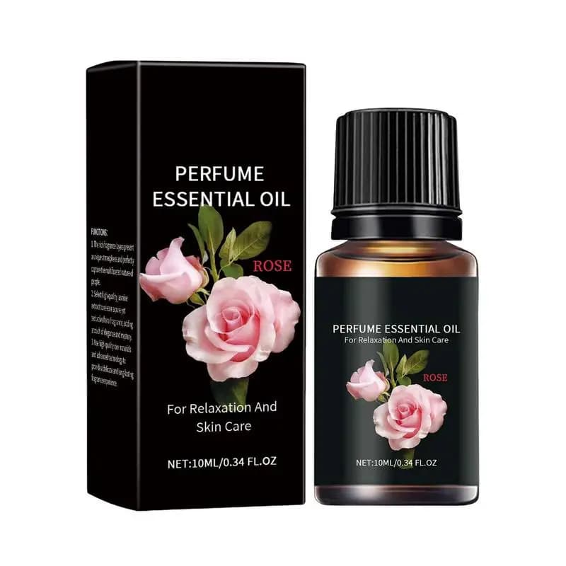 Huile de massage à la rose longue durée, parfum de rose, huile de massage spa, huile d'essence hydra