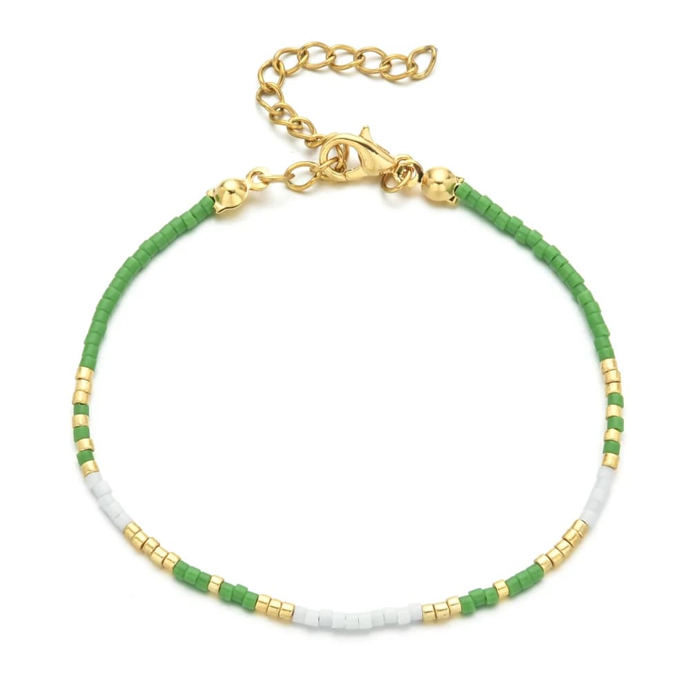 ZMZY-Bracelet bohème en perles de cadres, coloré, tissé à la main, cadeau pour petite amie