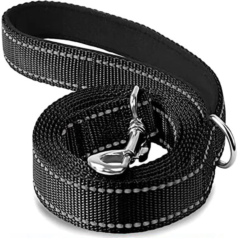 Collier harnais pour chiens et chats, sangle en plomb, réflexion nocturne, corde de remorquage pour