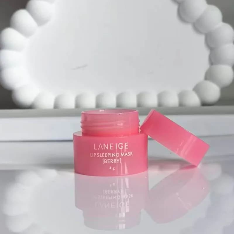 Masque de nuit pour les lèvres Laneige, baume réparateur hydratant, saveurs Gummy Bear, Vanille, Fra