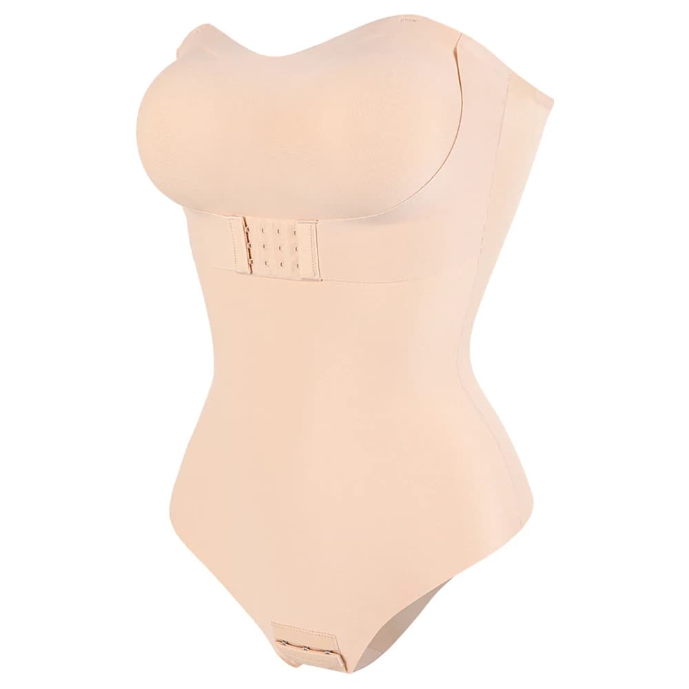 Combinaison de batterie sans bretelles Off initiated Bustier Tube Top Femmes Fermeture avant TUNICon