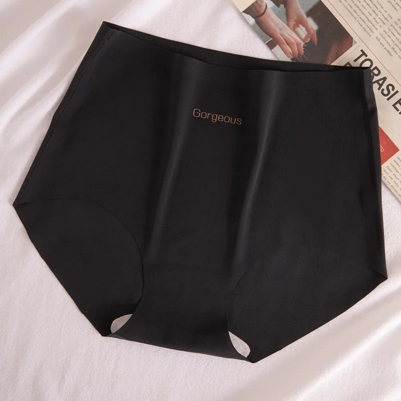 Culotte Invisible pour femmes, slip de sport sans couture, sous-vêtements Ultra-fins, taille haute,
