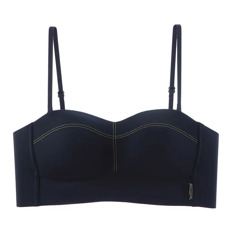 Soutien-gorge tubulaire pour femme avec petits seins, soutien-gorge push-up anti-exposition, sans ja