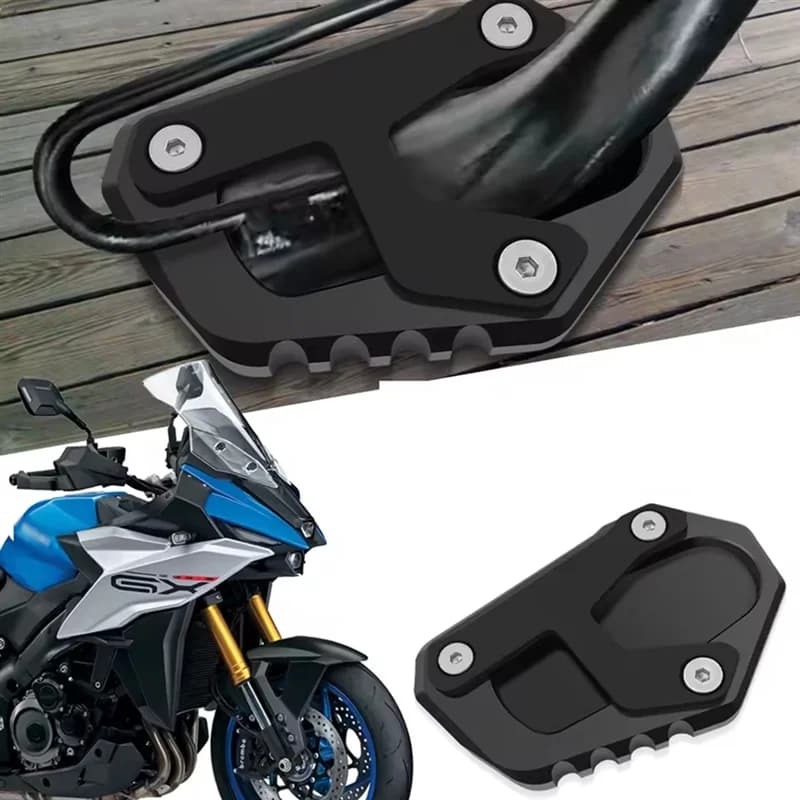 Accessoires de moto Support de pied coussinet de Support latéral pour GSXS1000GX GSXS-1000GX 2024 Su
