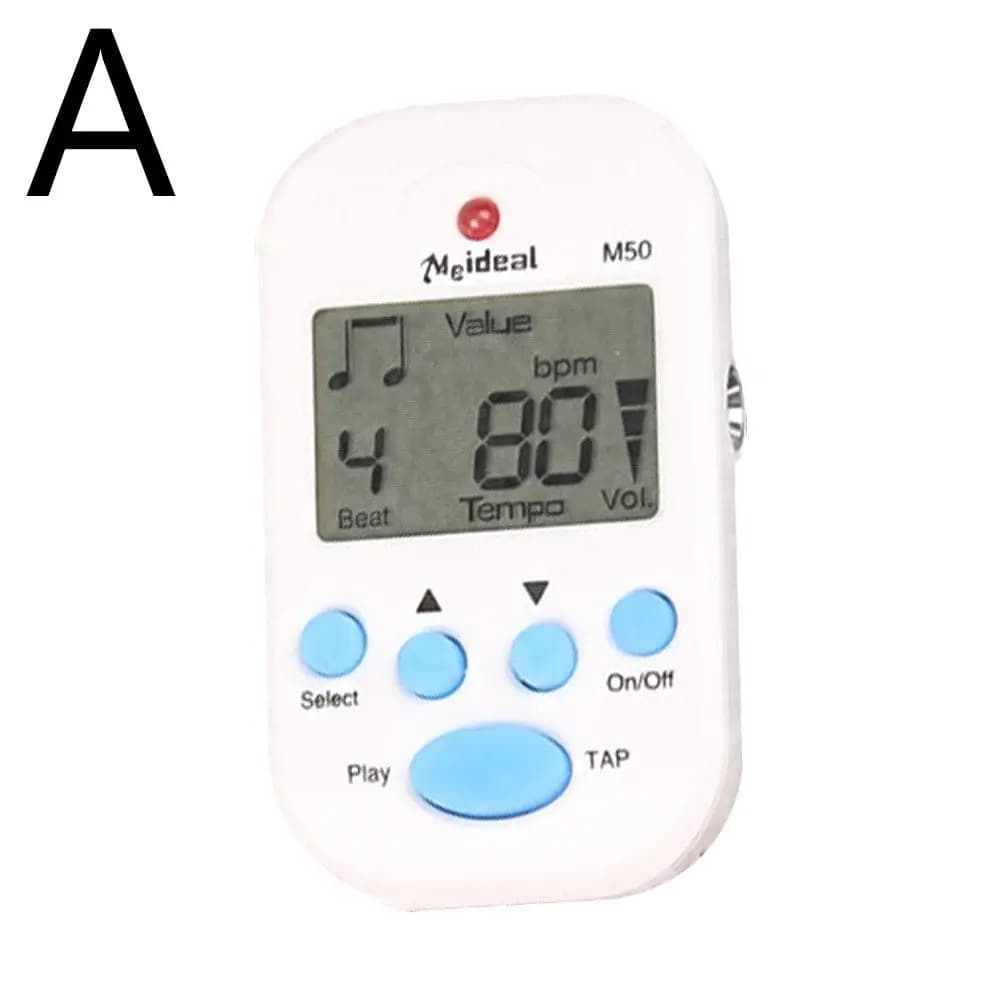 Métronome de guitare professionnel, métronome numérique LCD, métronome de rythme pour guitare électr