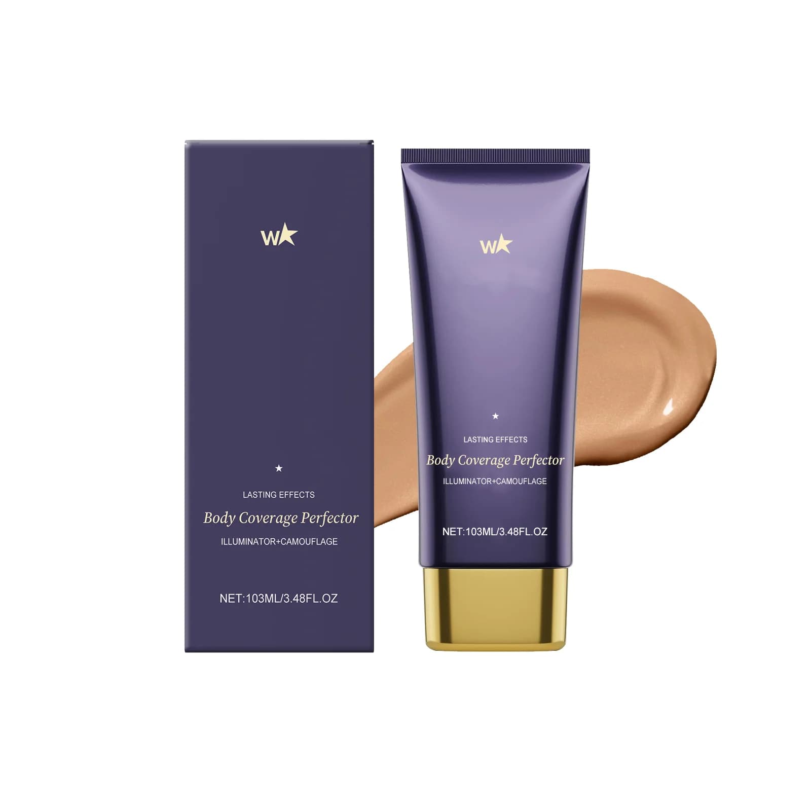 Correcteur Corporel Parfait Couvrance Longue Durée Imperméable Anti-Transpiration Maquillage Corpore