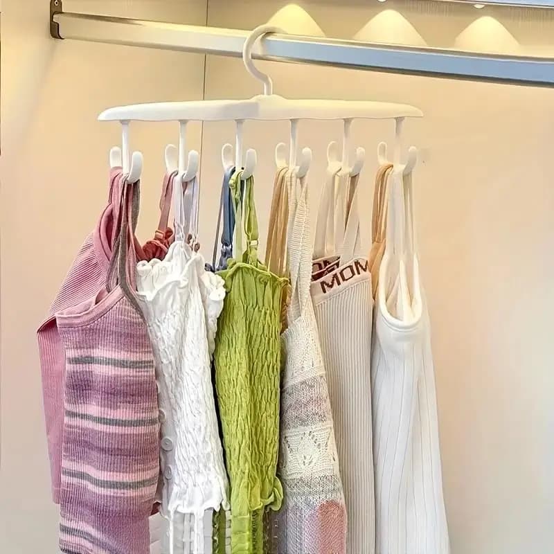 1 porte-soutien-gorge pour placard, 360 ° Étagères multifonctionnelles rotatives avec crochet pour c