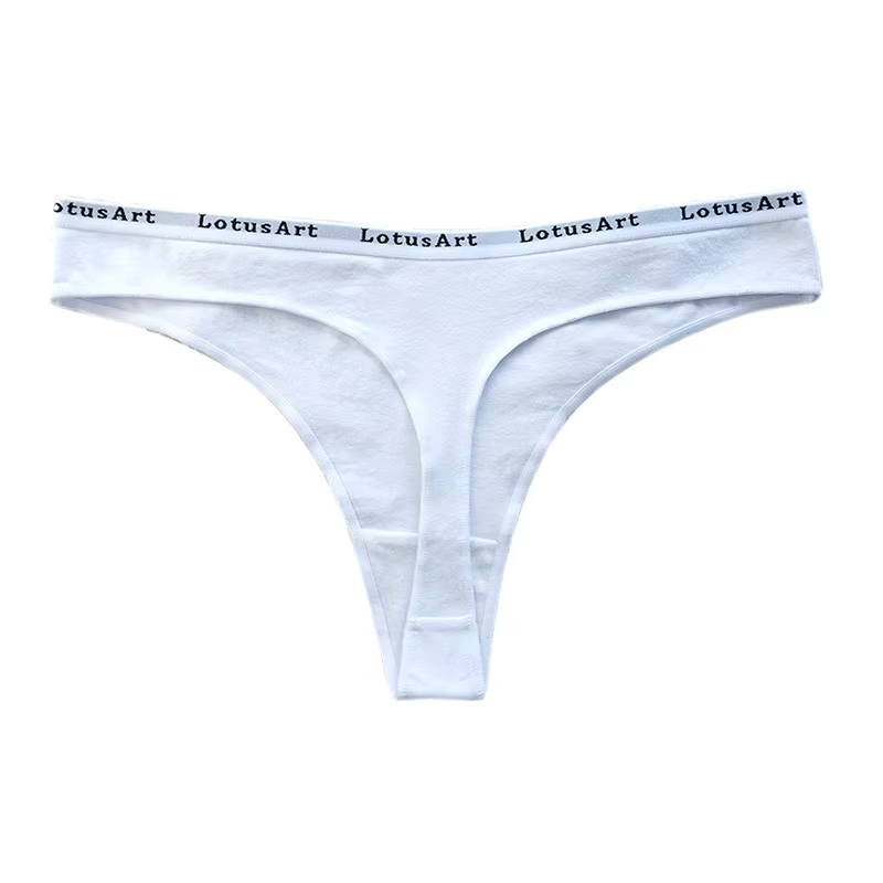 Coton Culotte Femmes Strings Sexy G-string Femme Slip Taille Basse T-back Sous-Vêtements Confort Cul