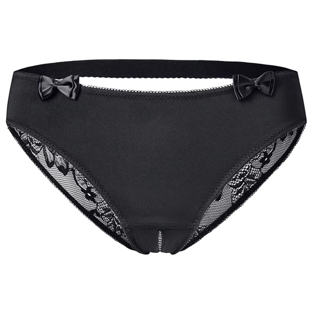 Sous-vêtements transparents pour femmes, Lingerie Sexy, Transparent, dos ouvert, respirant, taille b