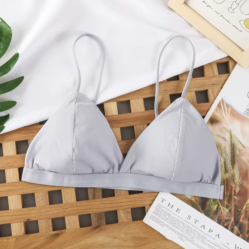 Soutien-gorge push-up sans couture pour femme, soutien-gorge à fines bretelles, bustier tubulaire, s