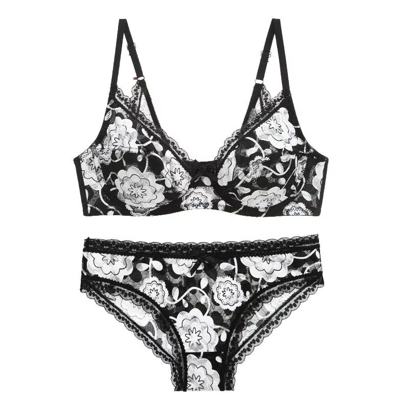 Ensembles de soutien-gorge Sexy pour femmes 2022 34/75 36/80 38/85 40/90 bonnet BCDE grande taille L