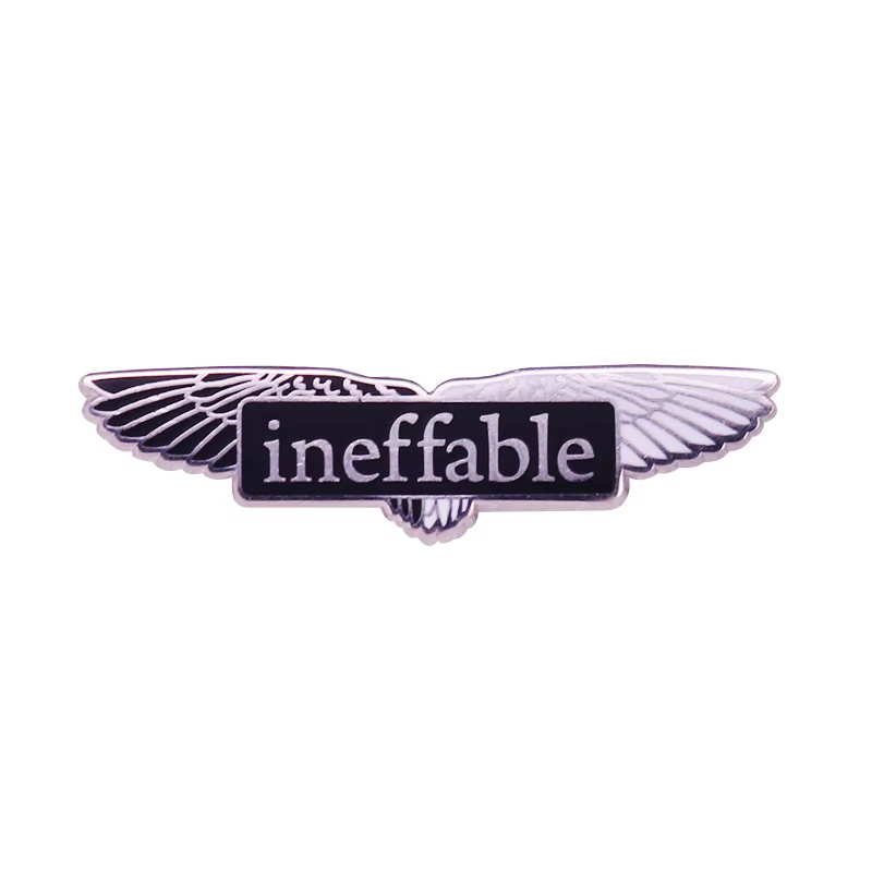 Badge épingle pour maris inégalables, bonnes présages