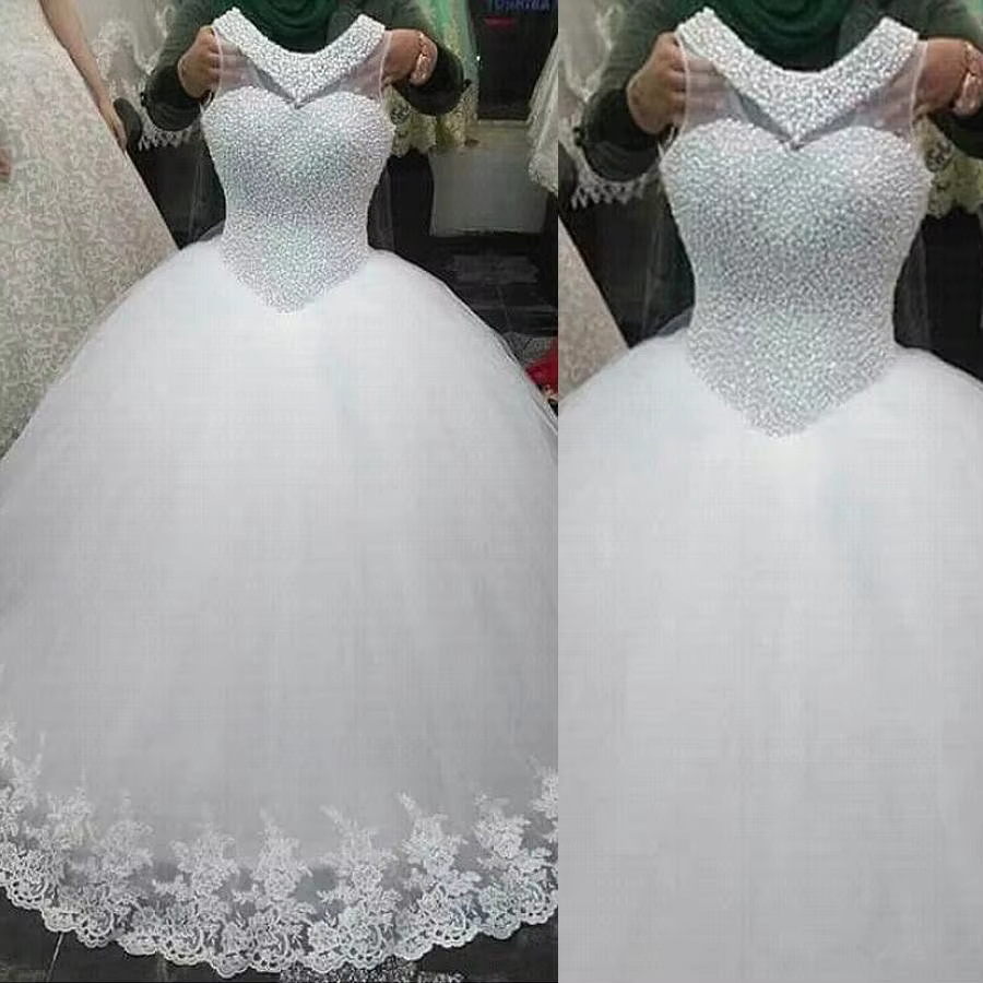 Robe de mariée en tulle dos nu personnalisée, robe de Rhen dentelle princesse, robes de mariée, 2025