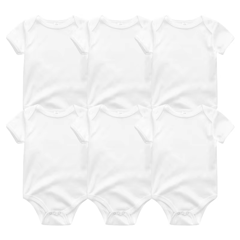 Barboteuse en coton pour bébé fille et garçon, combinaison pour nouveau-né, ensemble de vêtements po
