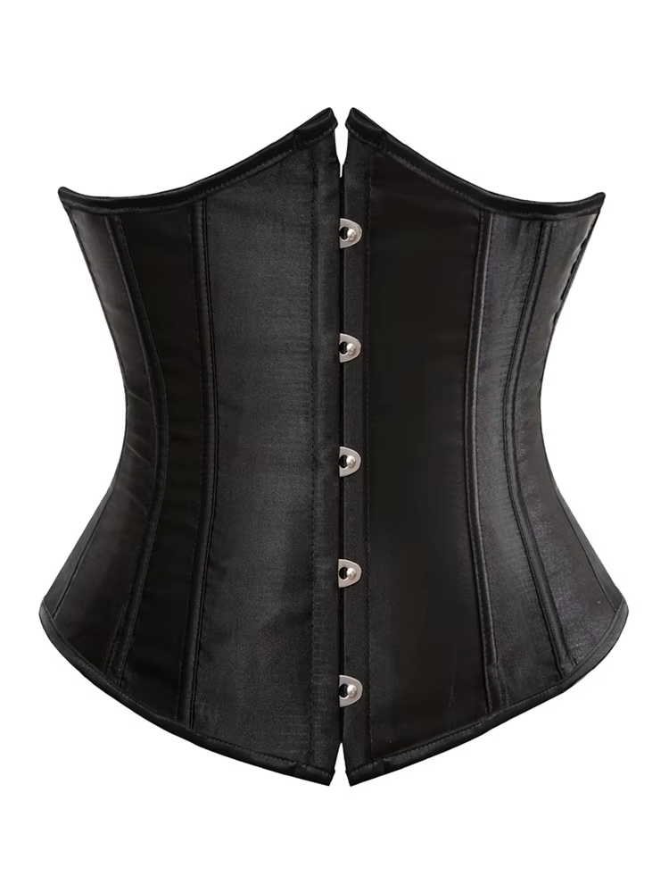 Corset à lacets rose pour fille, lingerie bustier, surbuste, grande taille, robe de princesse, jupe 