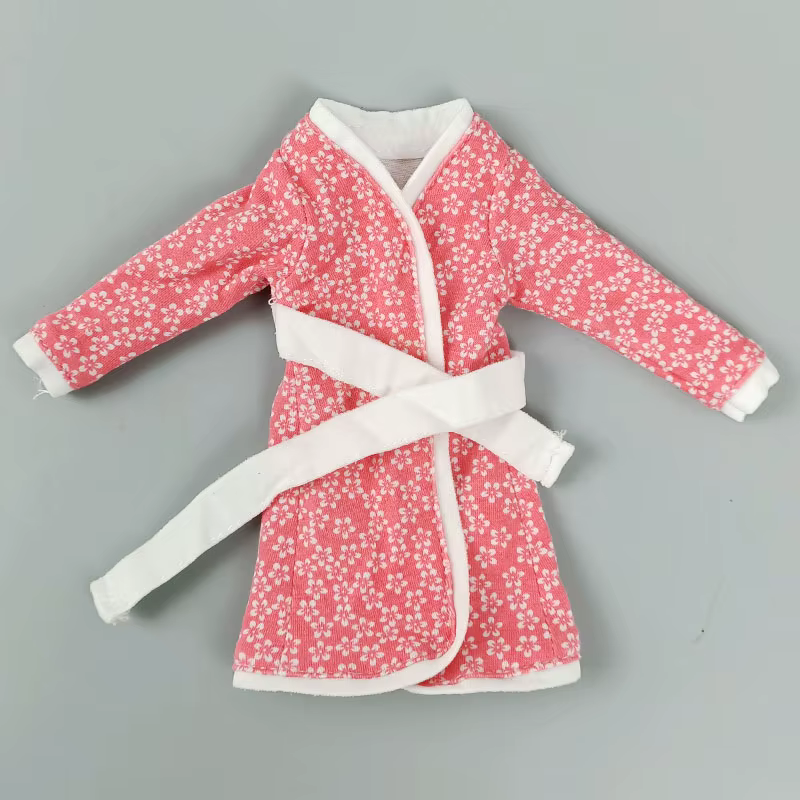 Peignoir pour Barbie beurre HOSuits, Robe, Pyjama d'hiver, Vêtements de couchage décontractés, Maiso