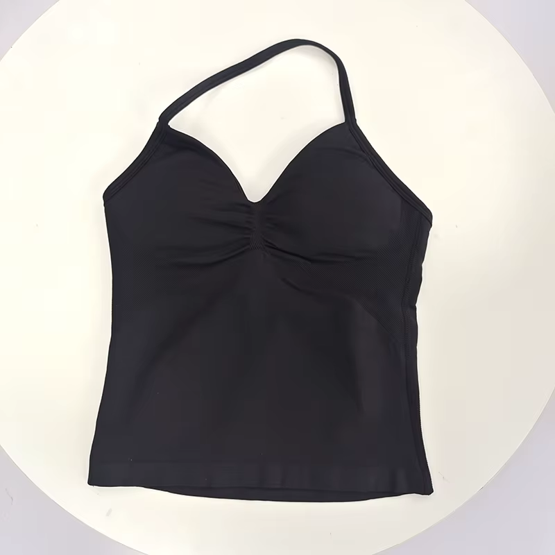 Soutien-gorge de sport Sexy pour femmes, Design dos ouvert, tissu extensible respirant pour le Yoga,