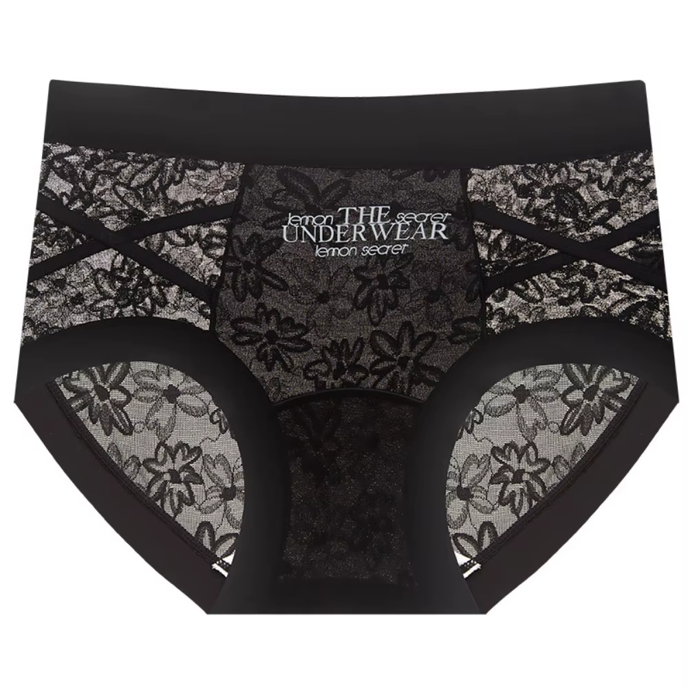 Culottes en dentelle style français, transparentes en maille, en satin de soie, patchwork, taille ba