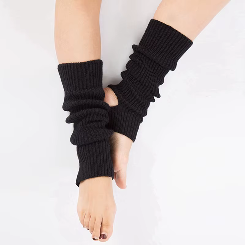 Femmes jambières hiver fille femme jambe couverture pour salle de sport Fitness danse latine Ballet