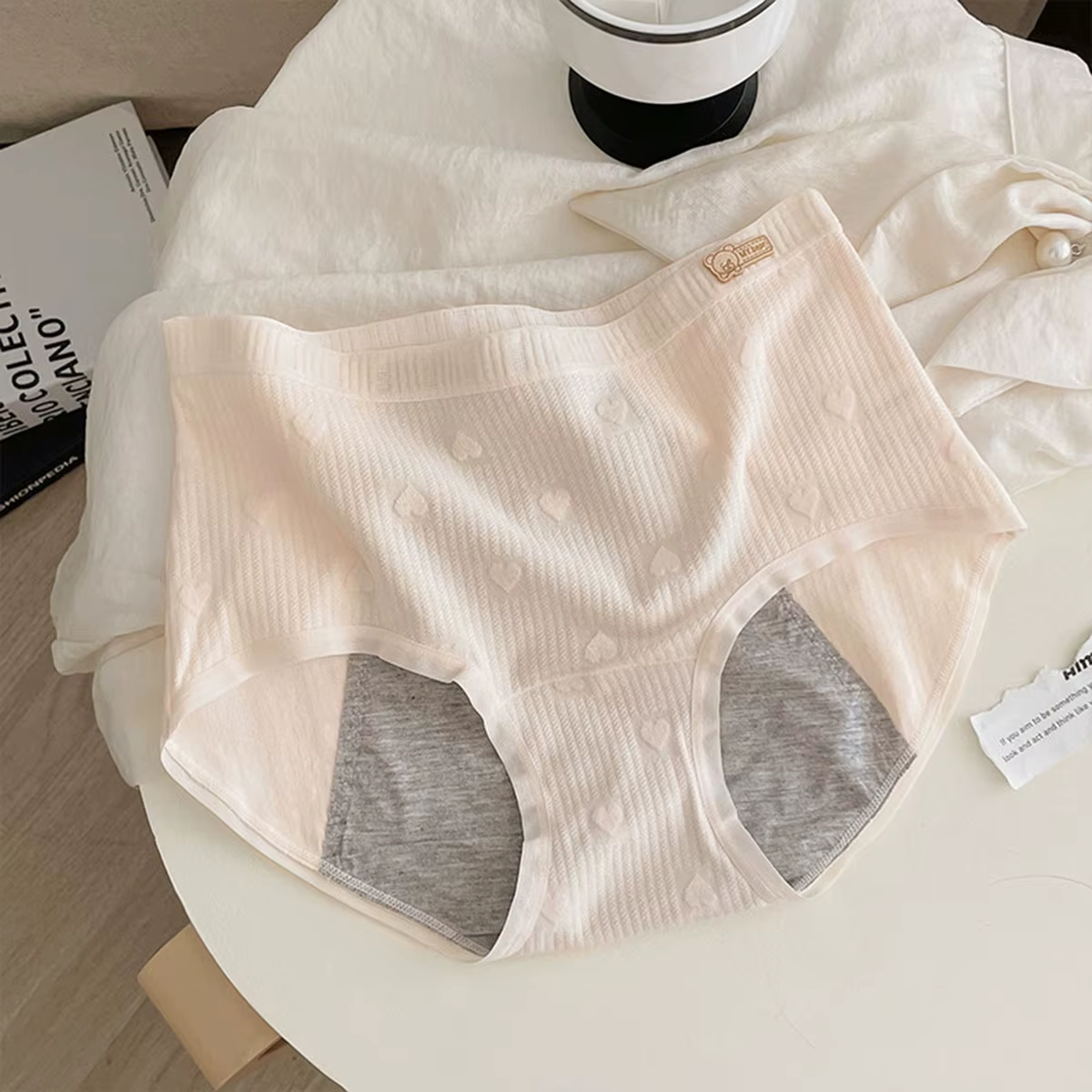 Culottes pour femmes respirantes et anti-fuites, culottes triangulaires pour l'incontinence, lot de 