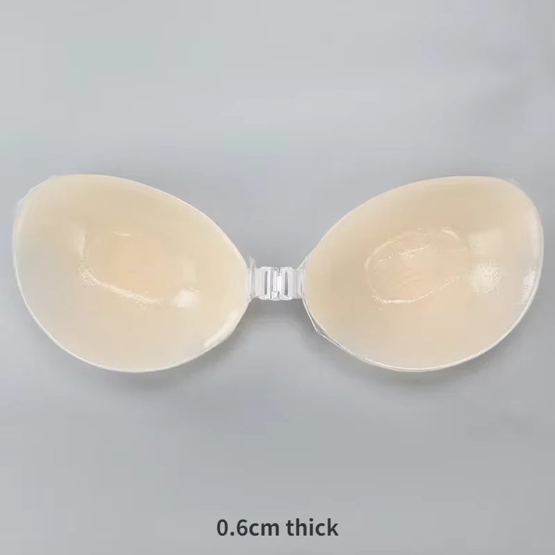 Soutien-gorge Invisible en Silicone, Push Up, Sexy, sans bretelles, adhésif furtif, dos nu, rehausse
