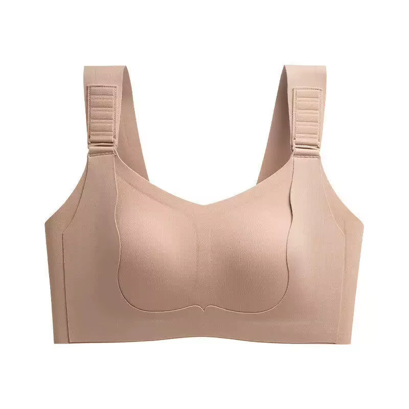 Soutien-gorge minimisateur à bonnets fins pour poitrine généreuse, bretelles réglables, contrôle des
