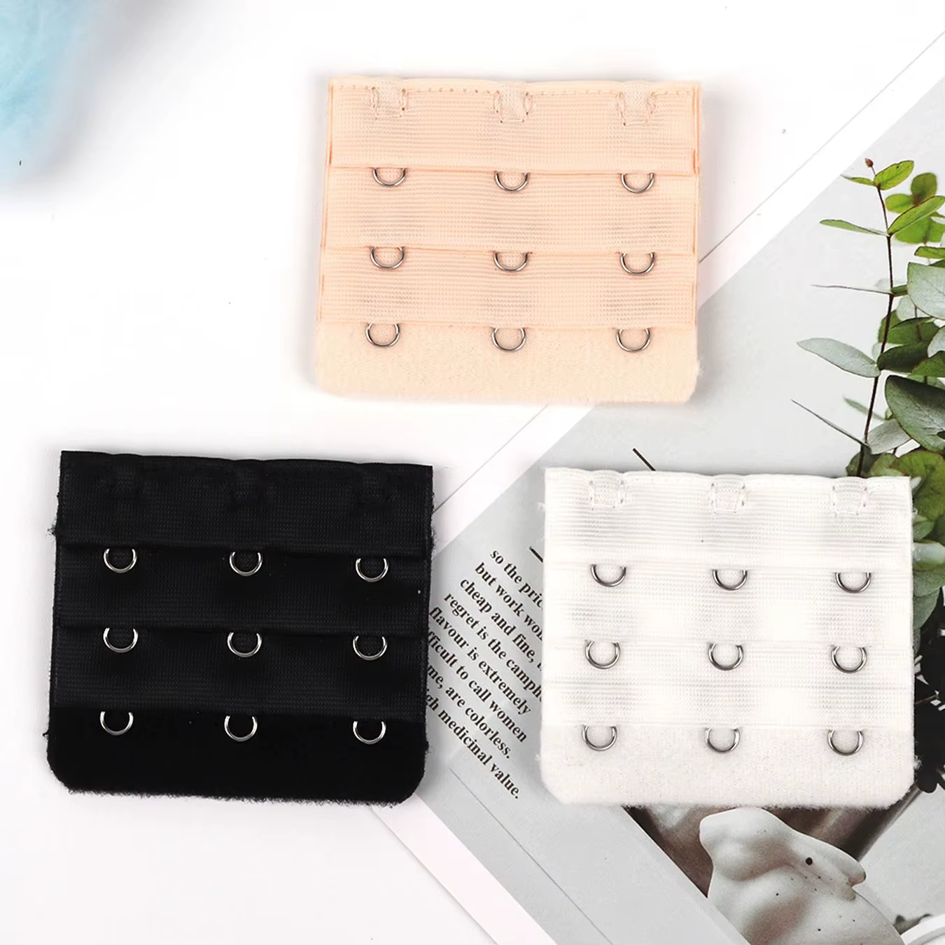 Extensions de soutien-gorge pour femmes, 3 pièces, accessoires de sous-vêtements, crochet réglable