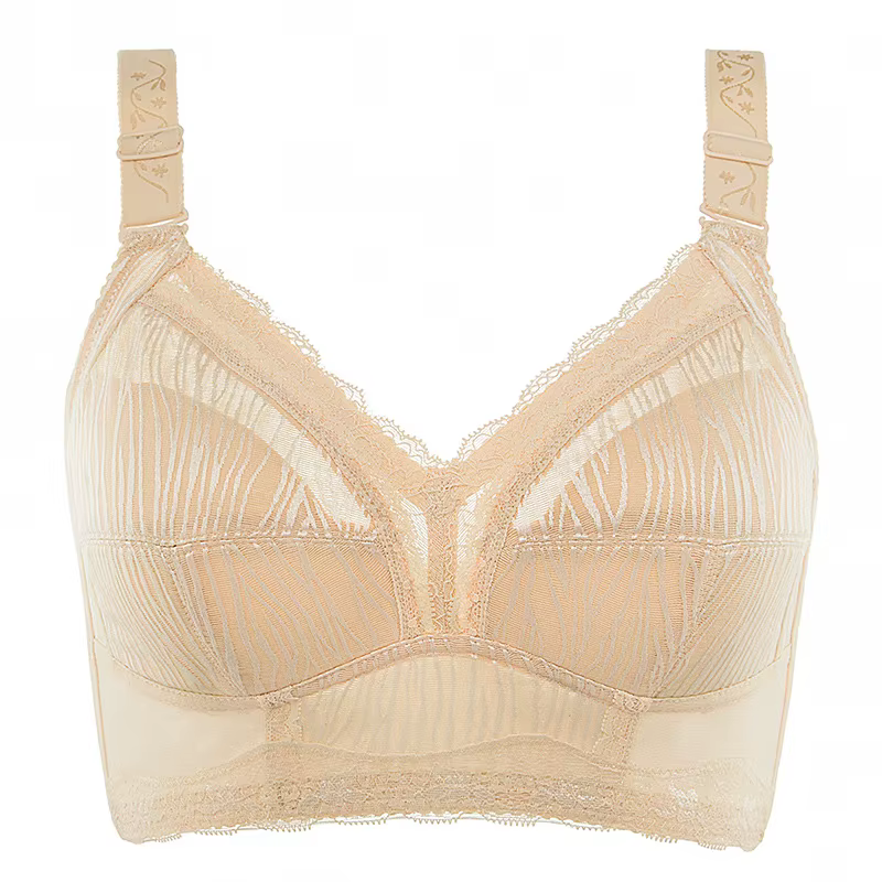 Soutien-gorge sans fil de taille Extra Large, pour réduire le buste complet, Anti-affaissement, bret