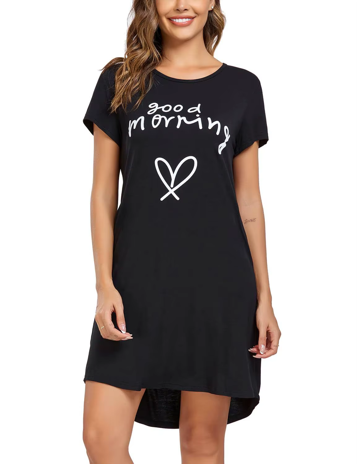 Robe de nuit d'été femmes chemise de nuit vêtements de nuit sexy robe de nuit douce vêtements de nui