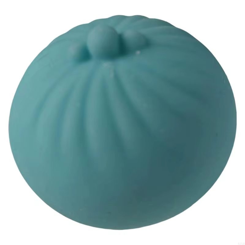 Jouet Anti-Stress en chignon réaliste, matériau TPR souple, boule à presser Portable en forme boulet