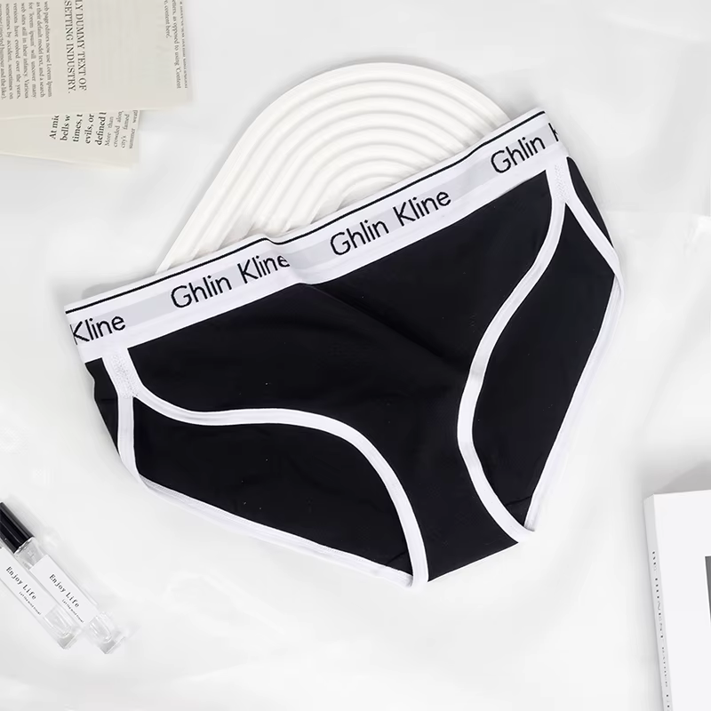 Sous-vêtements tendance pour femmes, slip de course, Yoga, 100% coton, culotte sans couture pour fem