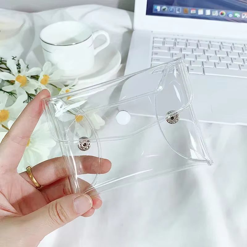 Trousse de maquillage transparente en PVC, sac de voyage, trousse de maquillage transparente, rangem