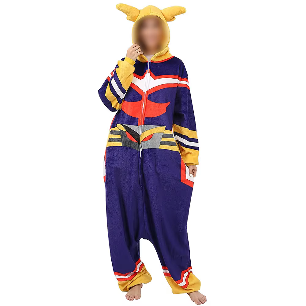 Pyjama Olmet, costume de cosplay, combinaison de dessin animé, Yagi Toshinori, All Might, vêtements 
