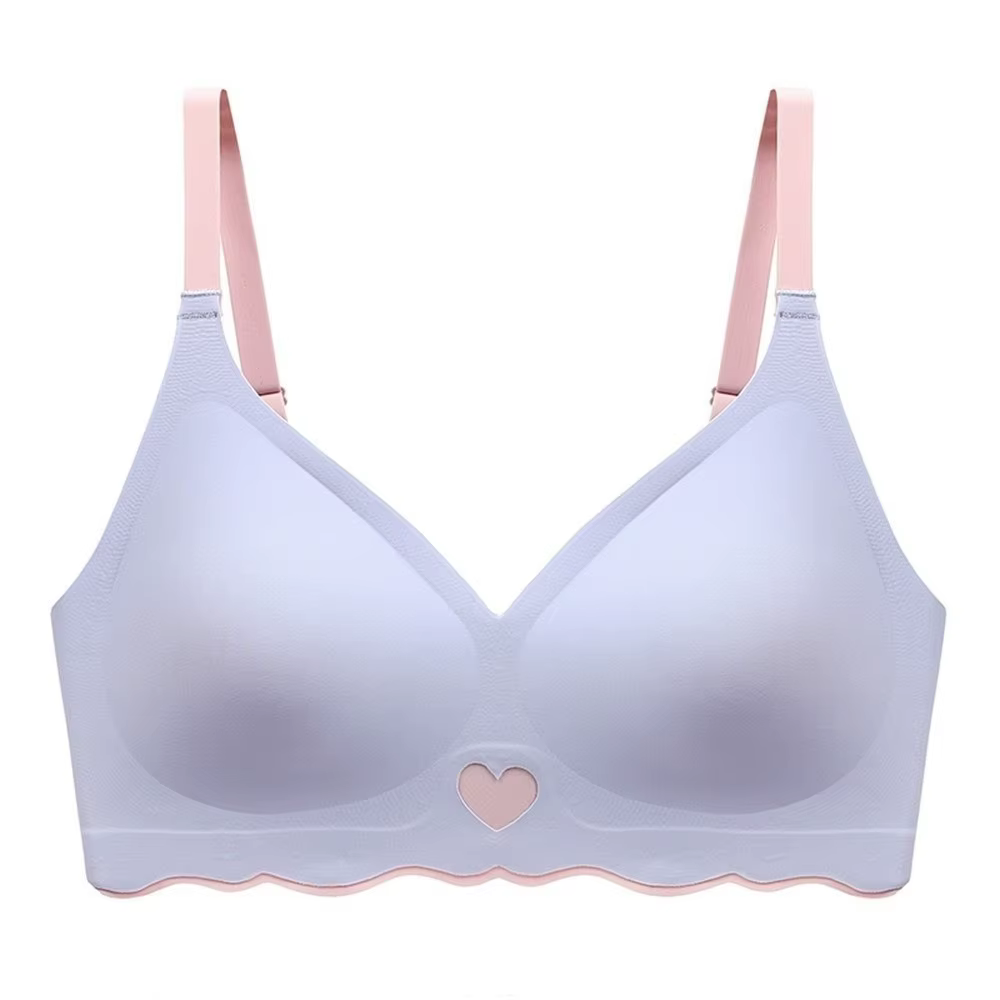 Soutien-gorge sans fil ajusté, antichoc, push-up, sans couture, effet galbant, réglable, pour le spo