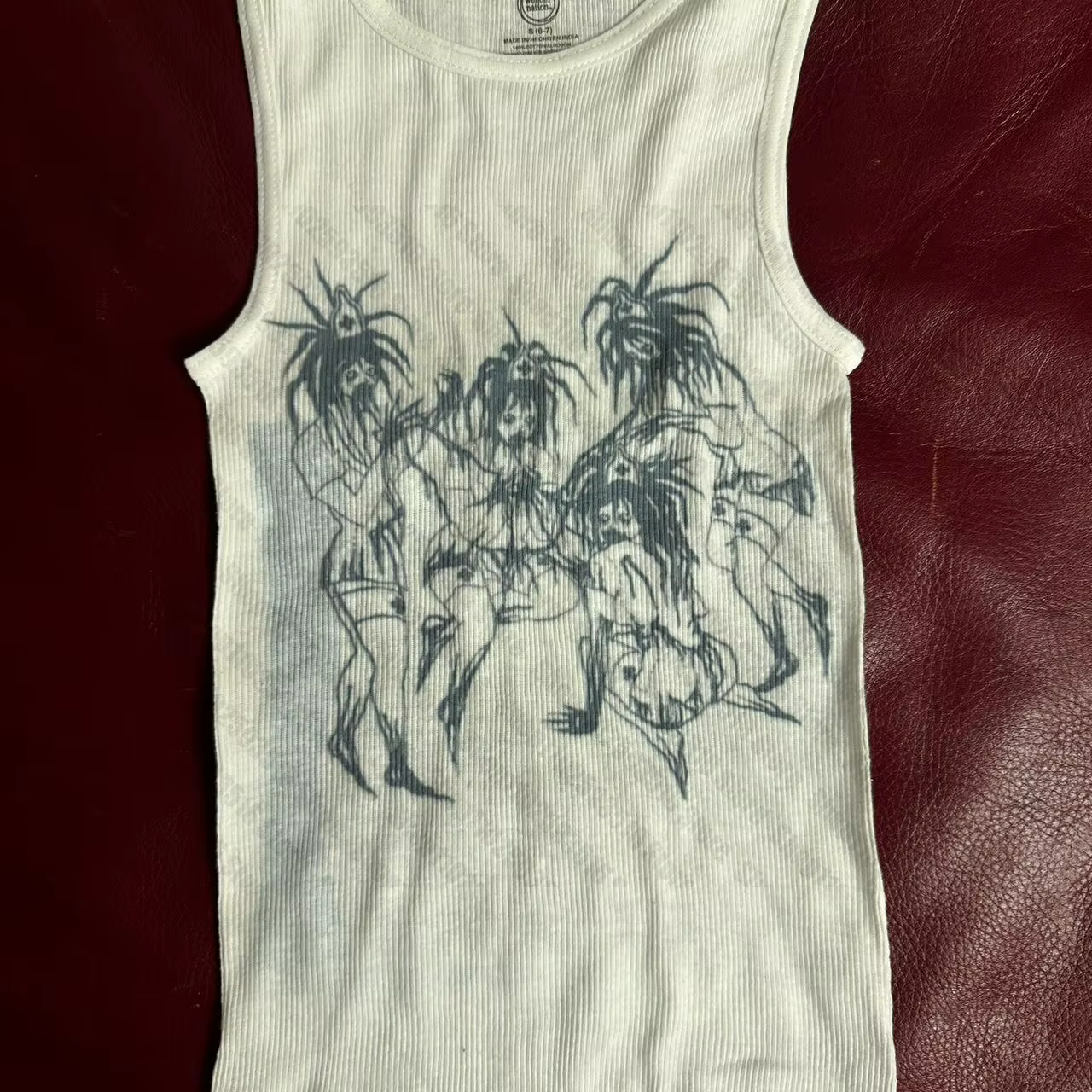 Haut corset esthétique pour femmes, Emo Crop, vêtements gothiques, vêtements vintage des années 90, 