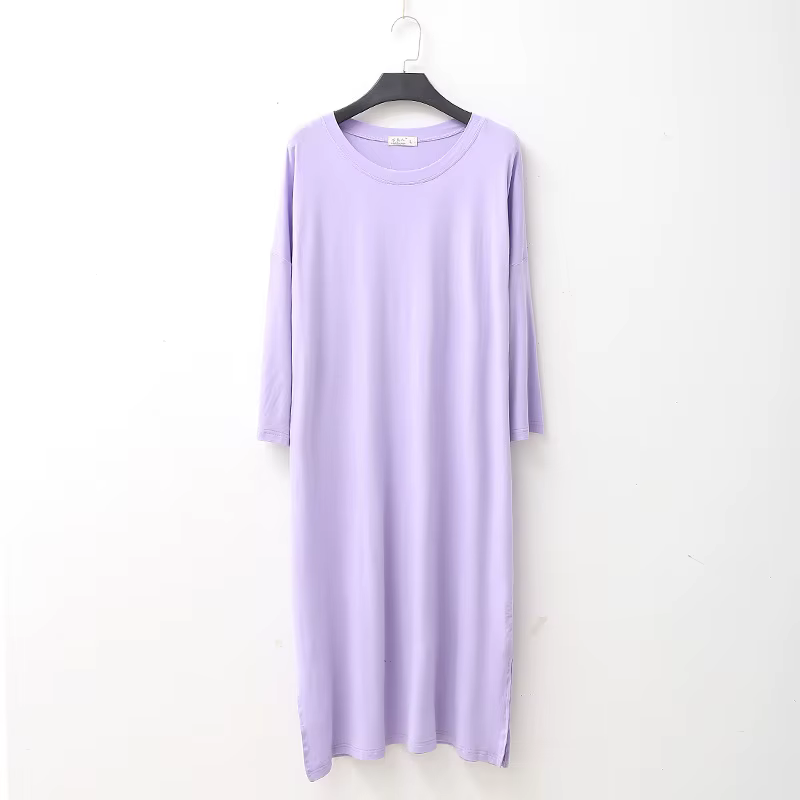Printemps automne chemise de nuit femmes vêtements de maison chemise de nuit nouvelle femme longue r