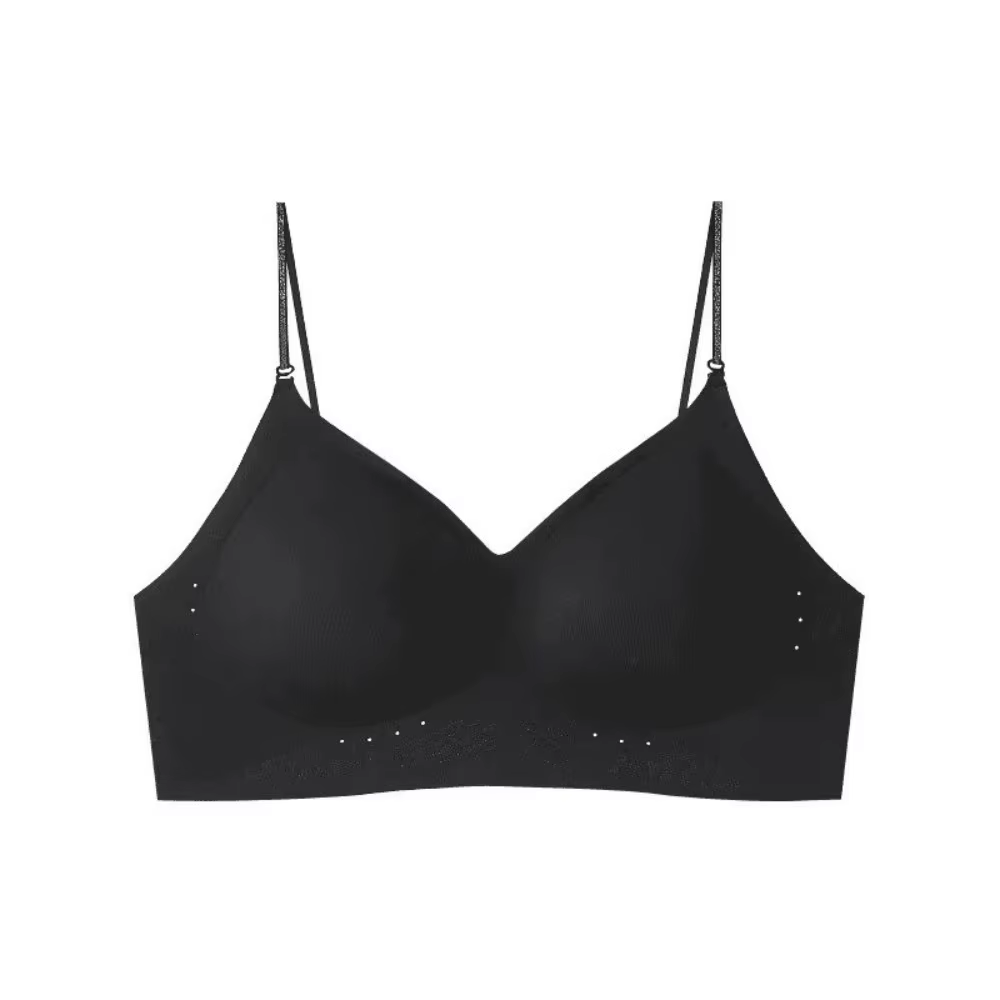Soutien-gorge push-up invisible simple à décolleté plongeant, soutien antichoc, dos nu, respirant, s