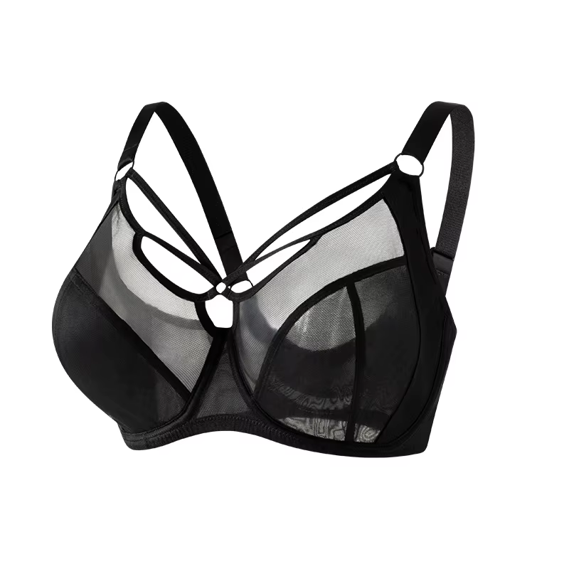 Soutien-gorge pleine tasse grande taille-Support minimiseur sans fil, soulever et prévenir l'affaiss