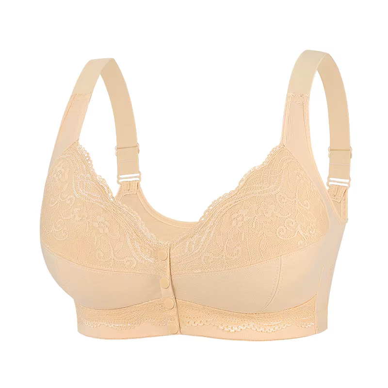 A-G Cup femmes grande taille soutien-gorge fermeture avant Push Up sans fil brassière Sexy sans fil 