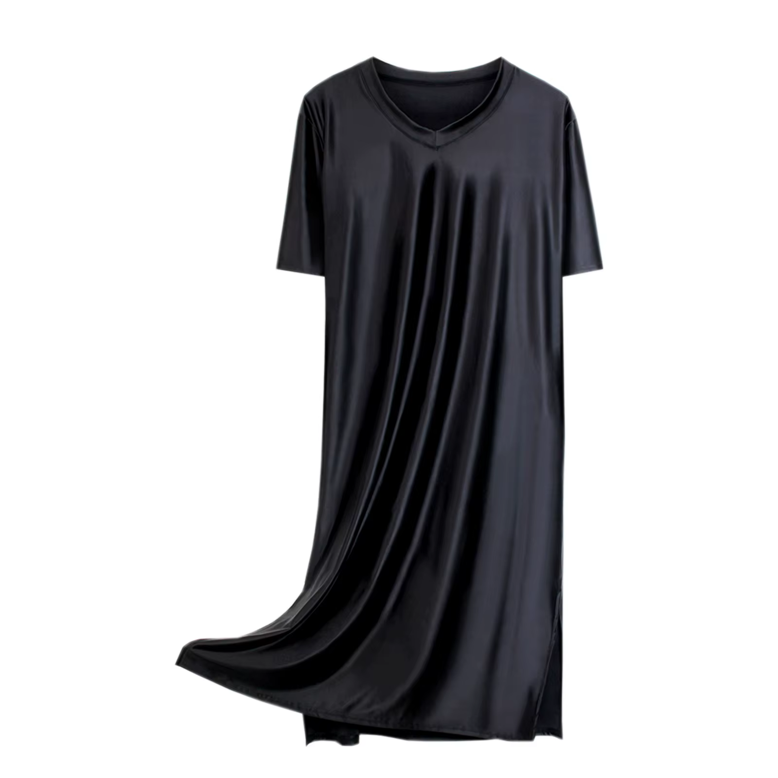 Ummer chemise de nuit femmes Modal coton chemise de nuit à manches courtes chemises de nuit pyjamas 