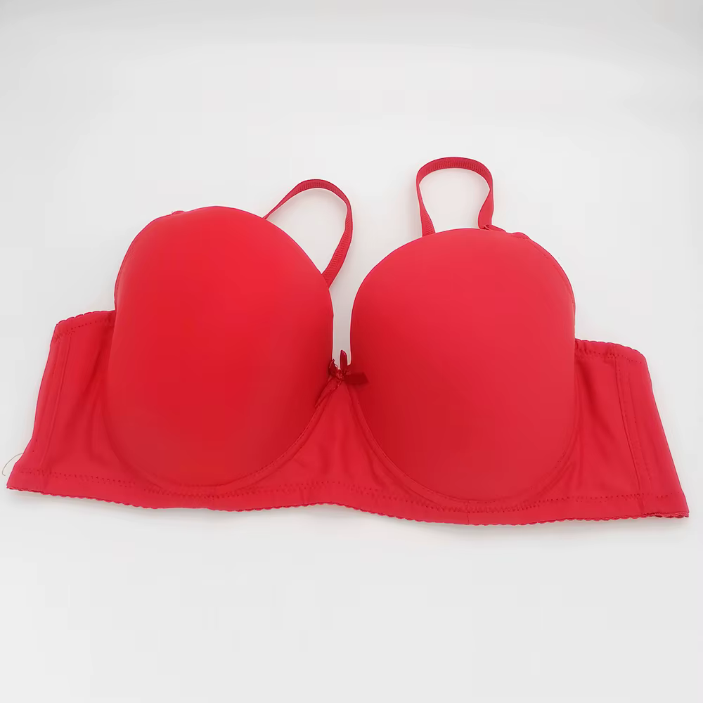 Soutiens-gorge pour femmes grandes tailles, sans coutures, légèrement rembourrés, à armatures, ajust