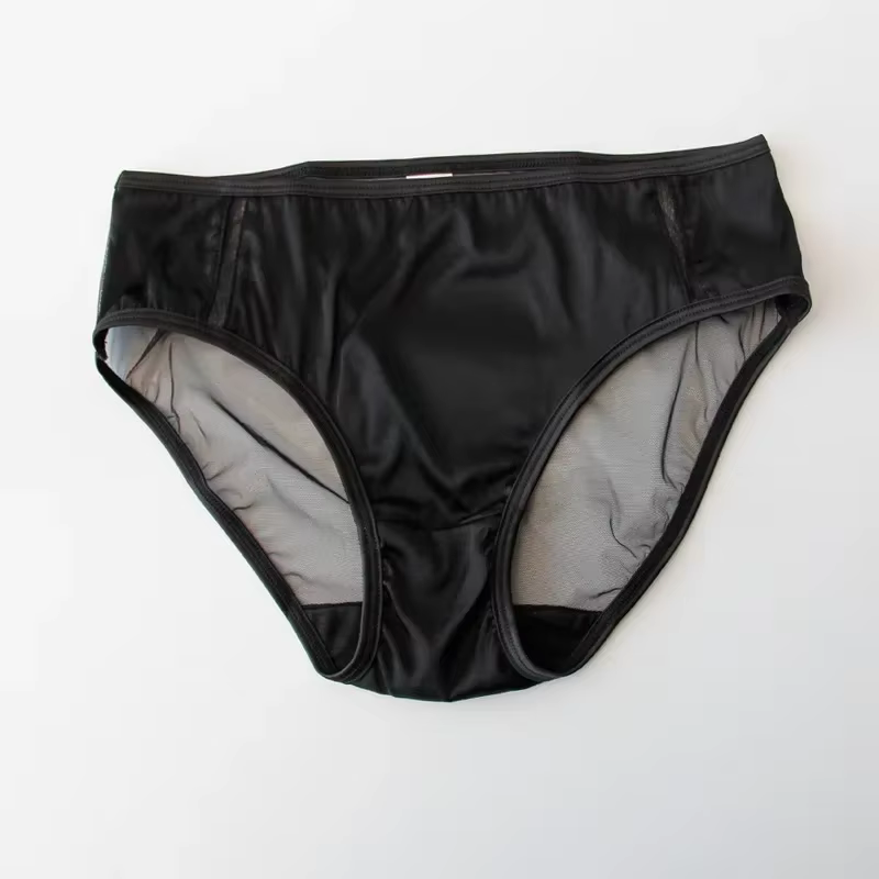InjThin-Ensemble de soutien-gorge et caleçon en satin pour femme, bonnet triangle, soutien-gorge et 