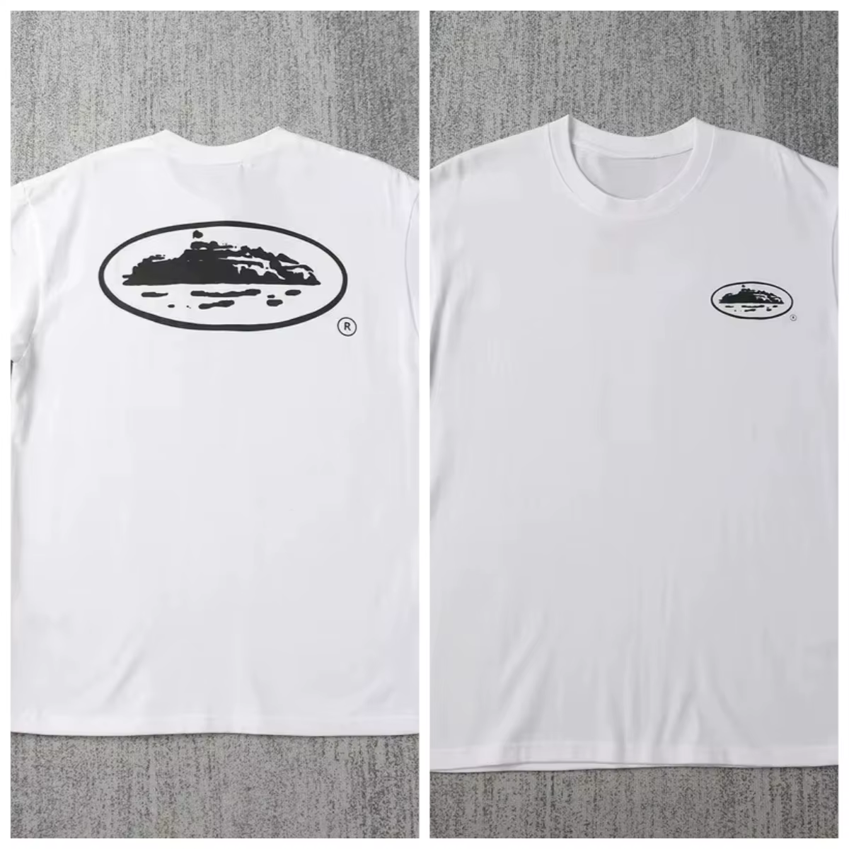 Nouveau T-shirt d'été 2026 à manches courtes imprimé bateau, col rond ample, respirant, demi-manches