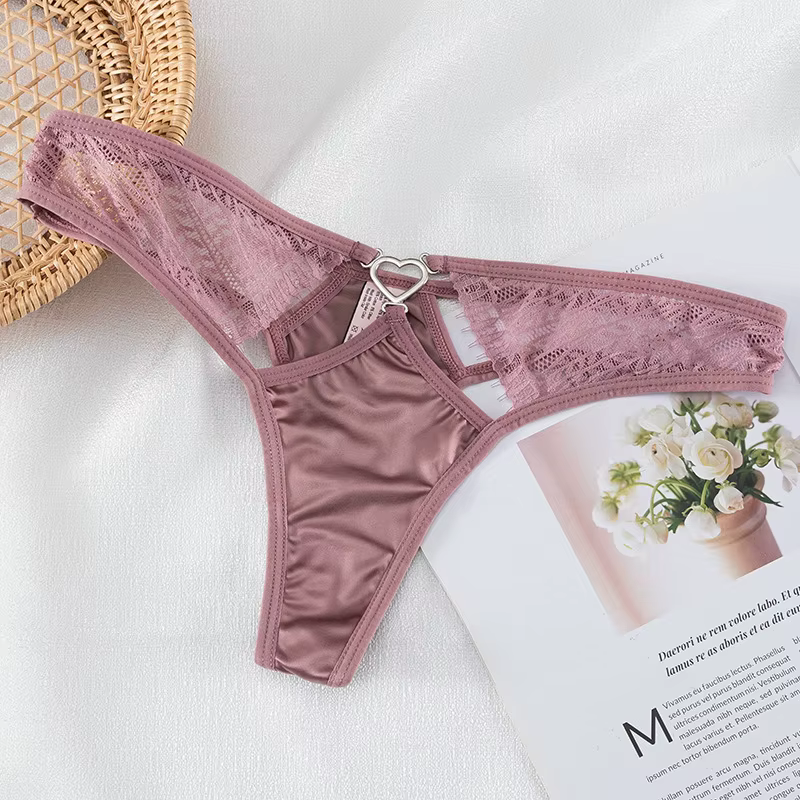 String européen taille basse sans couture pour femme, sous-vêtement confortable, culotte sexy en den