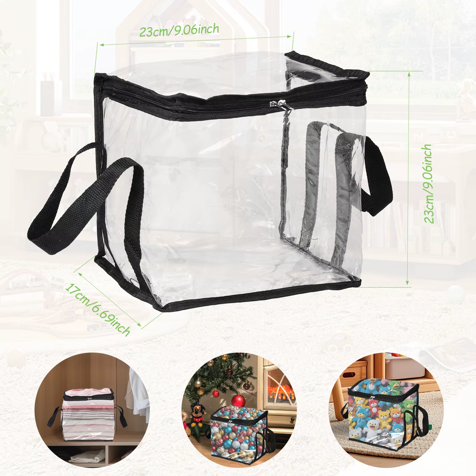 Sac de rangement pour jouets en peluche, sac de rangement pour jouets en PVC imperméable, sac de ran