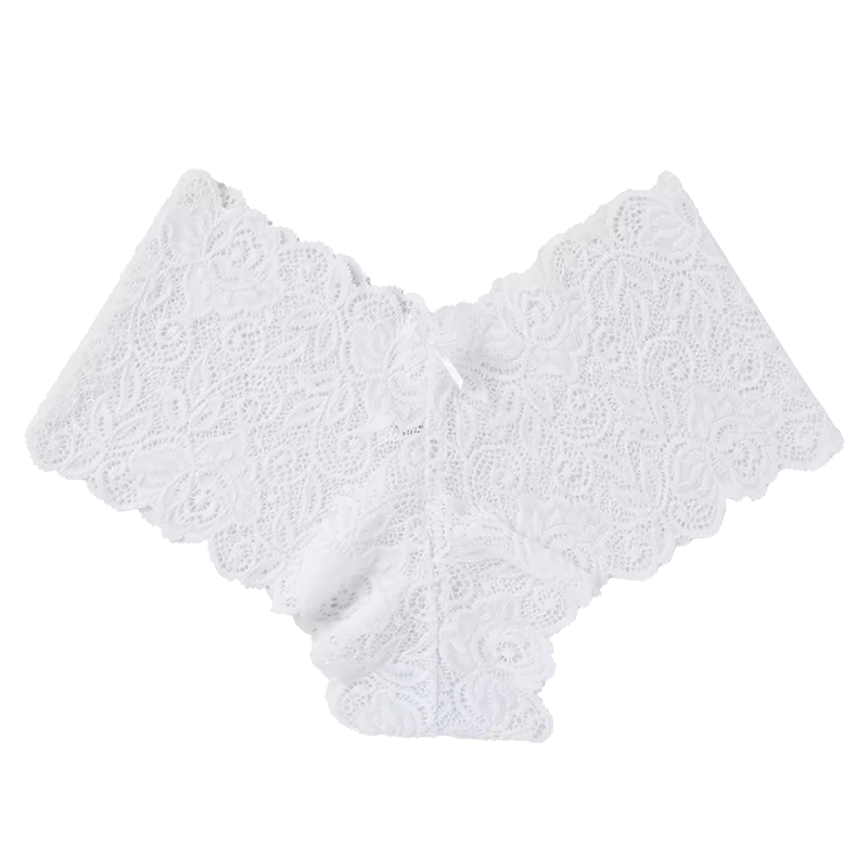 Sexy dentelle florale culottes femmes slips taille basse Lingerie douce confortable femme sous-vêtem