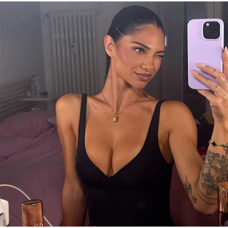 Combinaison corset moulante sexy pour femmes, col en V profond, fermetures éclair, sans manches, sou