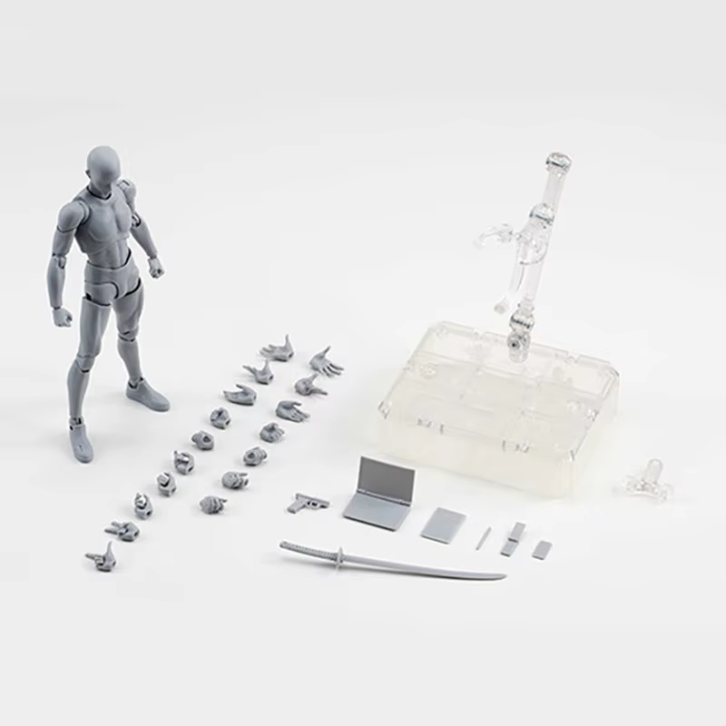 Croquis dessiner figurines mâle femelle corps mobile Kun corps Chan douleur articulaire Anime Figure