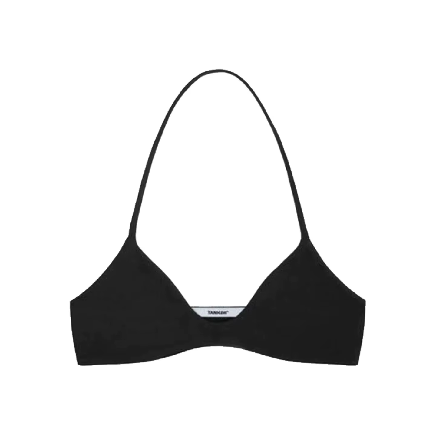 Soutien-gorge blanc pour femme style halter, soutien-gorge de sport sexy à décolleté plongeant, haut