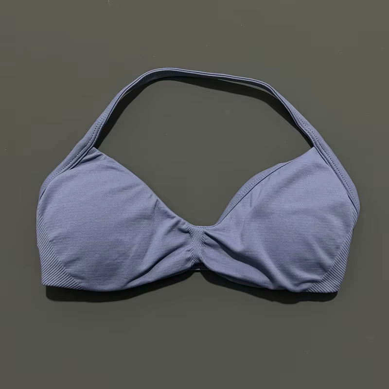 HISTELLO soutien-gorge à bretelles haut de sport femmes haut soutien mince sangle licou sport sans c